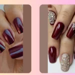 Get Your Glam On: 15 Wine Color Nail Styles To Try