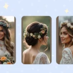 Petal Pizzazz: 15 Flower Crown Inspired Hairstyles for Brides