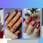 10 Red Christmas Nail Ideas with a Twist