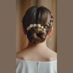 Unveil Your Dream Wedding Hair with 17 Gorgeous Floral Bun Styles