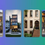 Modern Marvels: 15 Inspiring White Stucco Townhouse Ideas