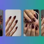 Dive into Summer with Classy Burgundy Nail Art**  
**