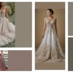 Saying “I Do” in Style: 15 Colored Wedding Dress Inspirations