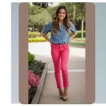 Get Ready to Shine: 22 Fabulous Pink Jeans Outfit Ideas for 2024!