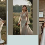 Romantic Lace: 20 Bohemian Wedding Dress Inspirations