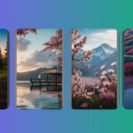 Dive into Serenity: 18 Aesthetic iPhone Wallpapers