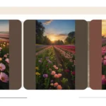 Mother-Daughter Flower Field Fun: A Captivating Photography Adventure!