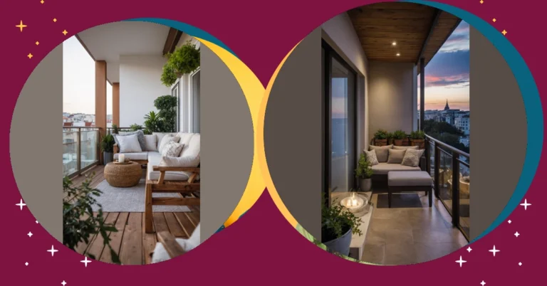 From Blah to Beautiful: 16 Balcony Ideas for a Cozy Apartment Vibe