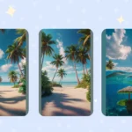 Step into Summer: 18 Vintage Tropical Aesthetic Wallpapers