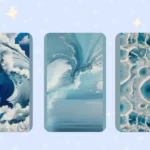 Splash of Style: 20 Trendy Blue Coastal Wallpaper Options