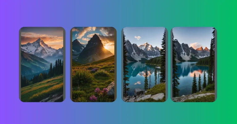 Nature’s Majesty: 20 Mountain Landscape Ideas for Your Next Art Project