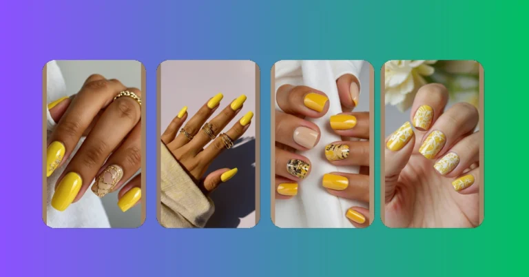Brighten Your Day: 17 Cute Yellow Nail Art Ideas
