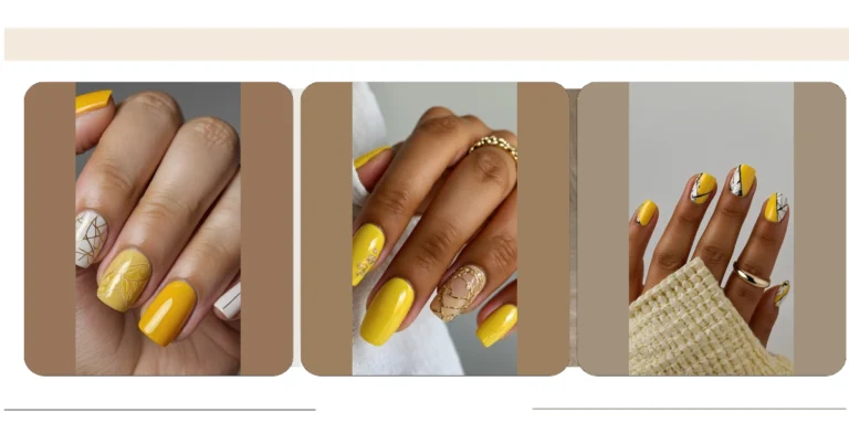 Sweeten Your Style: 17 Unique Yellow Nail Ideas