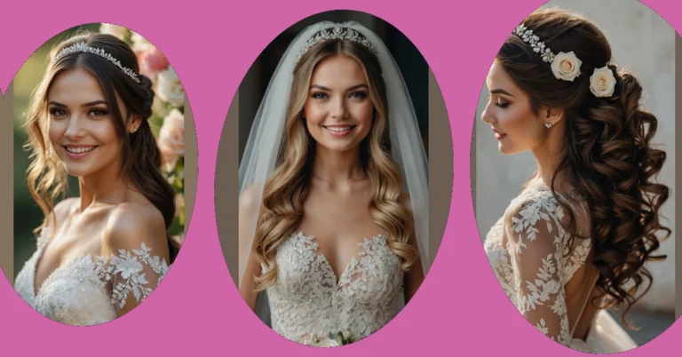 Royal Radiance: 18 Stunning Bride Hairstyles with Veils and Crowns