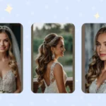 Dazzle and Delight: 18 Unique Bride Hairstyles with Veils and Crowns
