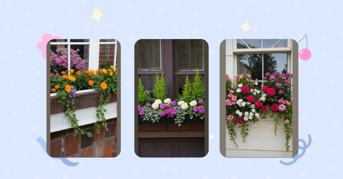 Window Wonderland: 21 Stylish Flower Ideas for Your Boxes – Inspire Inlet